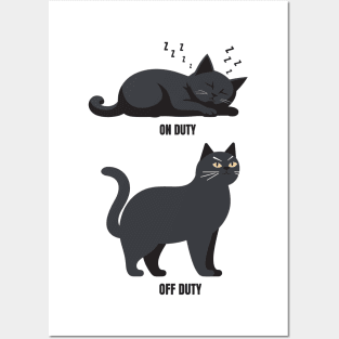 Funny Cat Posters and Art